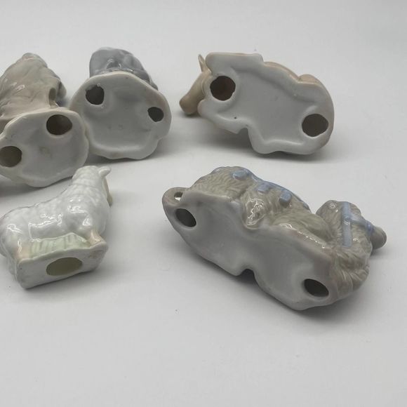 Lot of Nativity scene three kings one Shepard - Picture 6 of 6